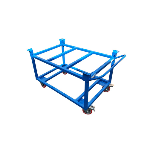 pallet packing and stacking trolley side
