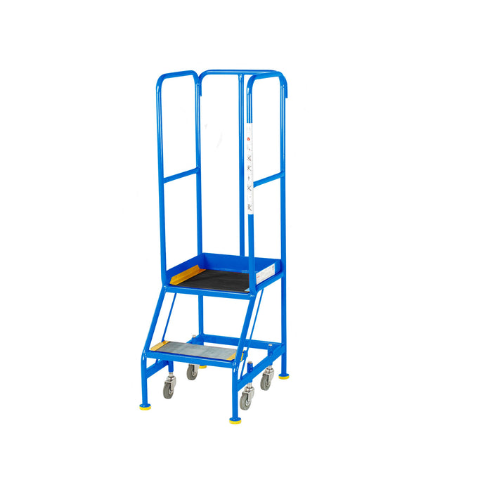 Narrow Aisle Spring Loaded Steps