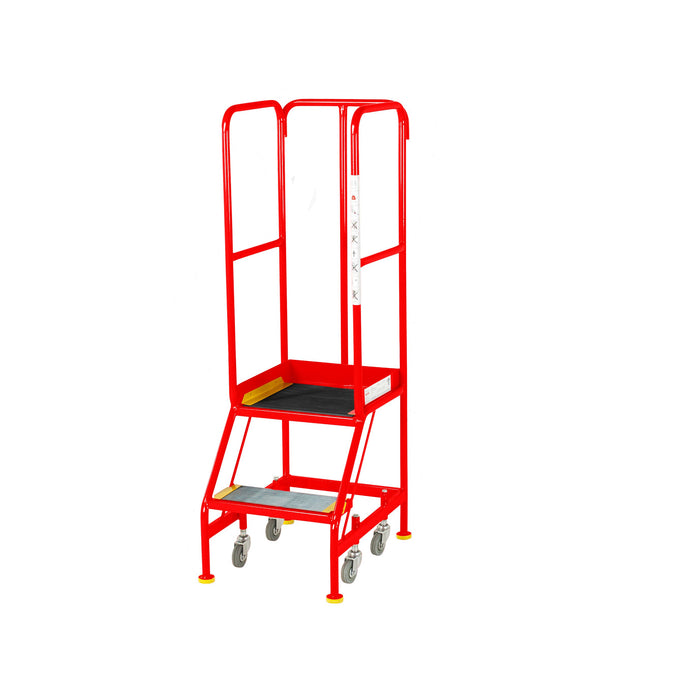 Narrow Aisle Spring Loaded Steps