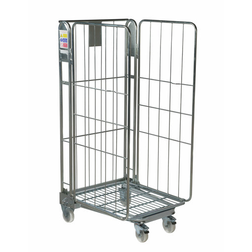 Three Sided Roll Cage Pallet - Rod Infill