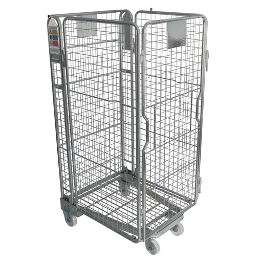 Four Sided Roll Cage Pallet - Mesh Infill