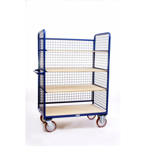 Mobile Adjustable Shelf Trolley
