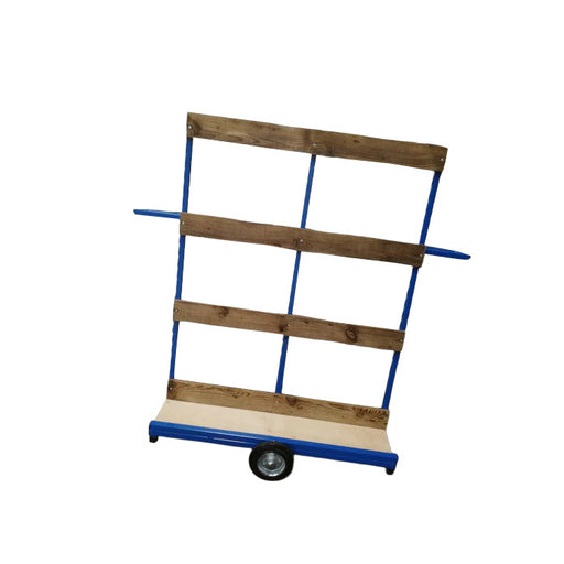 Two Wheel Wooden Balance Board Trolley front
