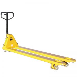 Extra long pallet truck