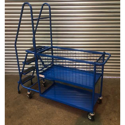 Warehouse picking trolley