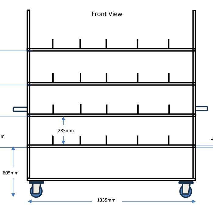 DFYNE Case Study: Bespoke Trolleys Delivered Fast for Scottish Activewear Brand