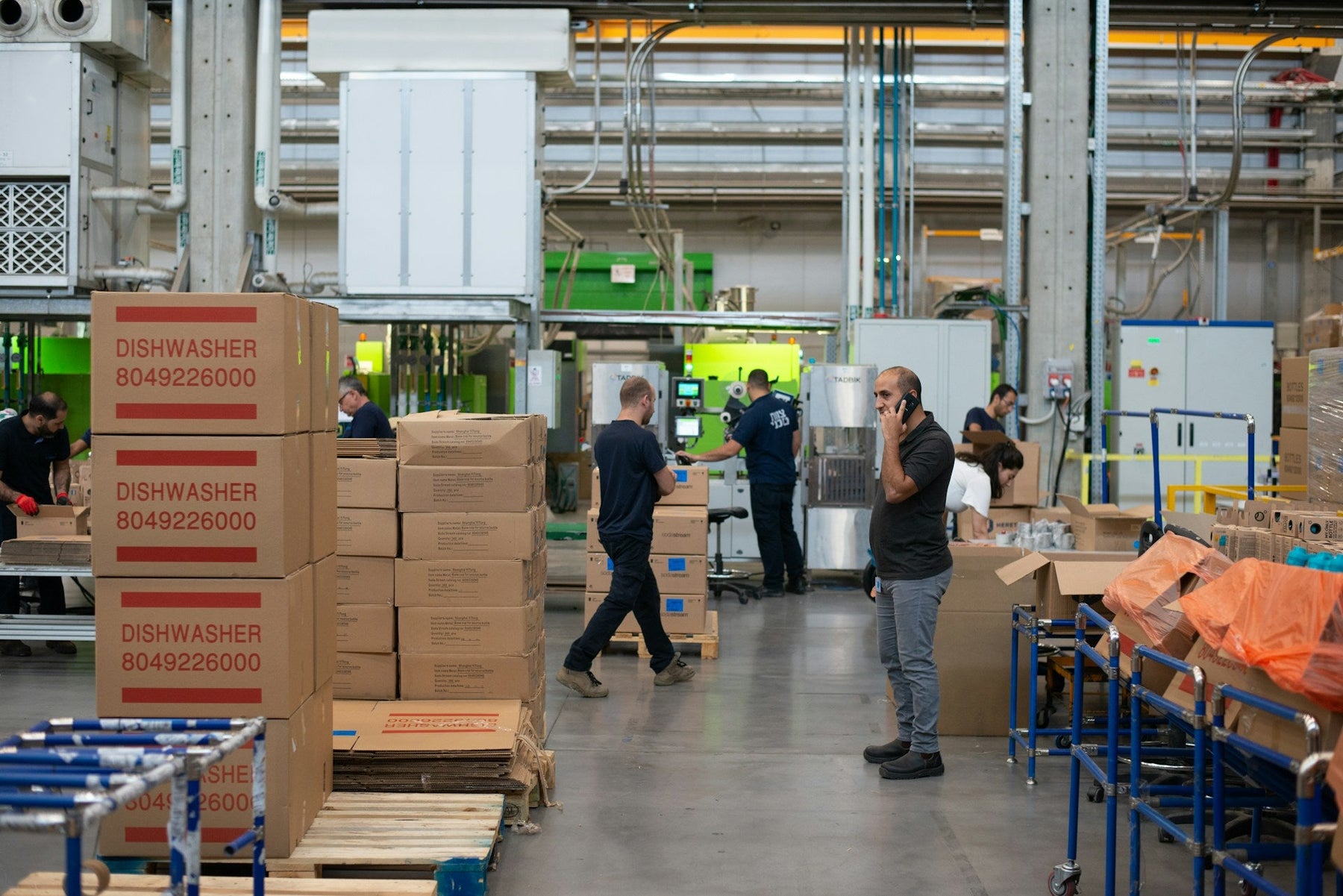 man working in warehouse