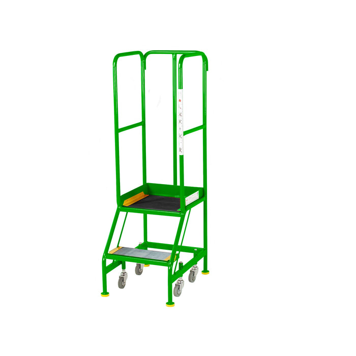 Narrow Aisle Spring Loaded Steps