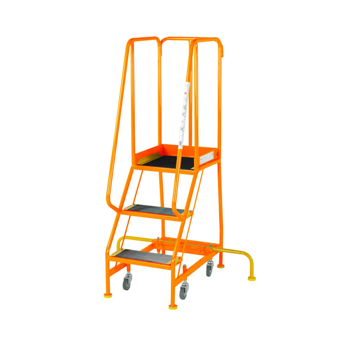 Narrow Aisle Spring Loaded Steps