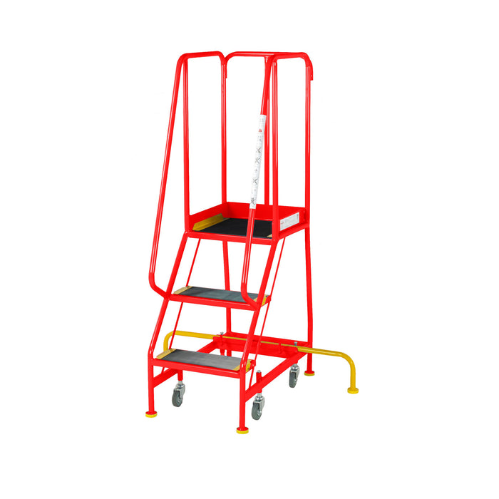 Narrow Aisle Spring Loaded Steps