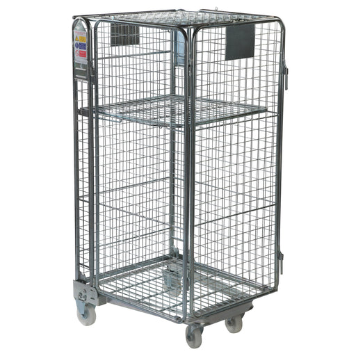 Full Security Roll Cage Pallet - Mesh Infill