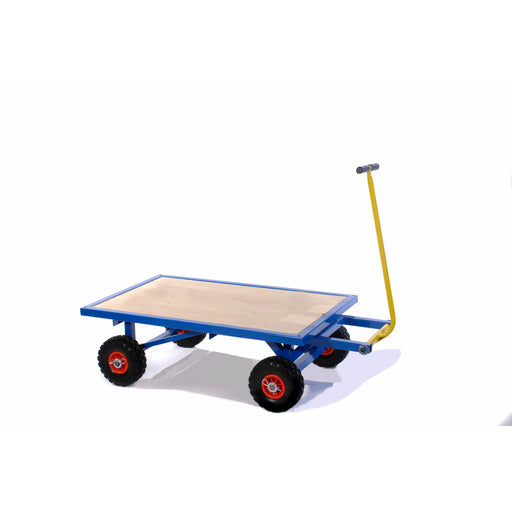 Small Turntable Platform Truck Puncture Proof Wheels