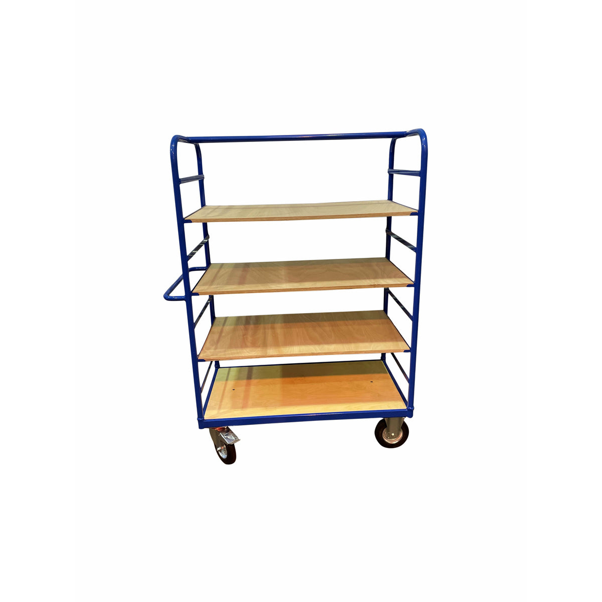 Mobile Shelf Trolley Bluetrolley Mobile Shelf Trolley Bluetrolley