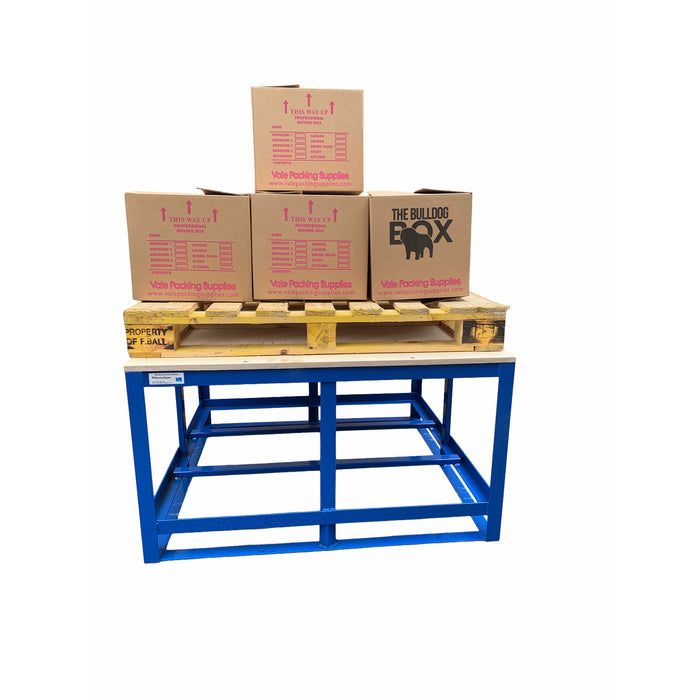Pallet Packing Table | Industrial Trolleys | Blue Trolley — Bluetrolley.com