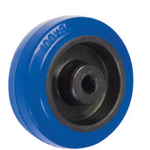 Elastic Blue Rubber Wheel