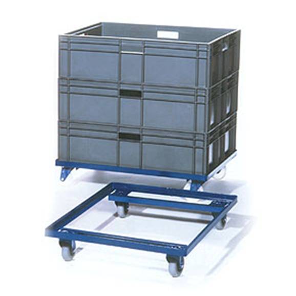 Large Tote Crate Dolly Trolley