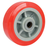 Red Polyurethane Tyre, Grey Nylon Centre | 150 - 200mm Wheel